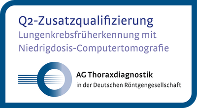 Logo Q2 Zusatzqualifizierung Lungenkrebsfrüherkennung